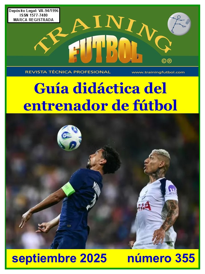 Portada Training Futbol - Guia didctica del entrenador de ftbol