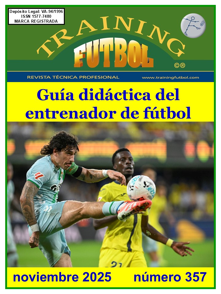 Portada Training Futbol - Guia didctica del entrenador de ftbol